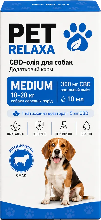 PET RELAXA MEDIUM 3%
